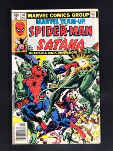 Marvel Team-Up #81 (1979) Death of Satana