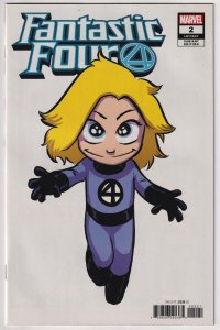 Fantastic Four #2 Young Cover (2018) Fantastic Four