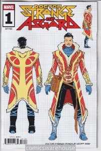 DOCTOR STRANGE OF ASGARD (2025 MARVEL) #1 VARIANT 1:10 SHAW DESIGN NM X07520