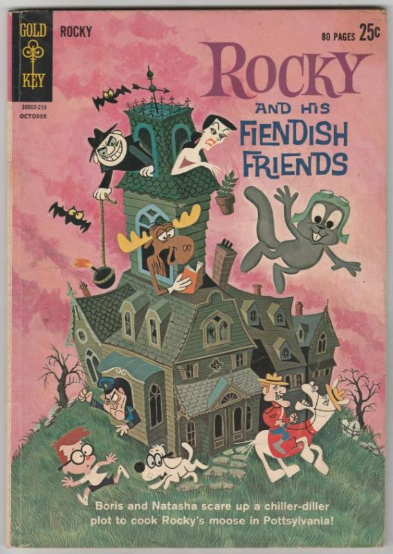 Rocky and His Fiendish Friends #1 (Oct-62) VG/FN Mid-Grade Rocket J Squirrel,...