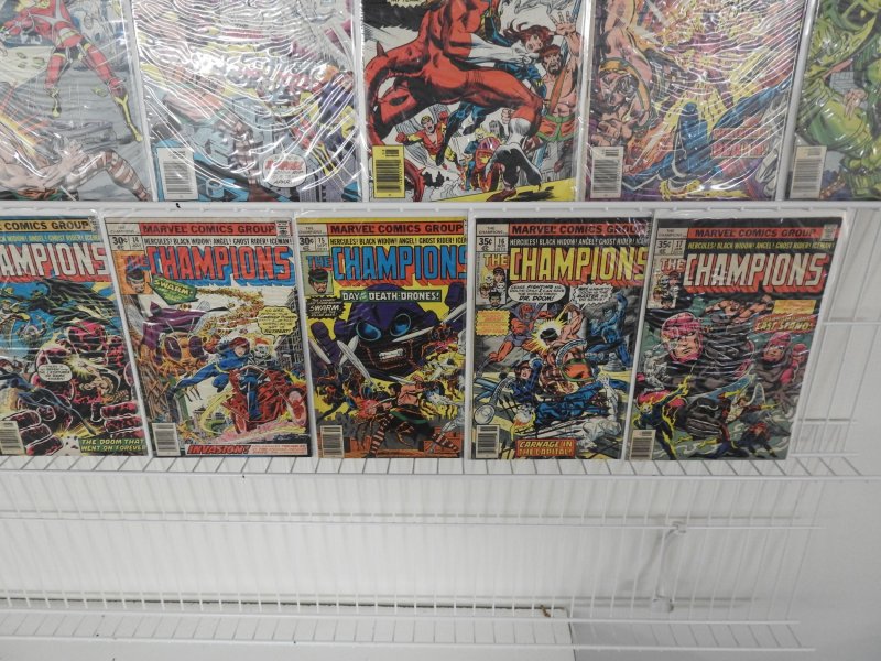 The Champions (1975) #'s 1-17 Complete Set!!! Avg FN/VF Condition!