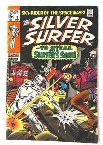 Silver Surfer (1968 series)  #9, Fine- (Actual scan)