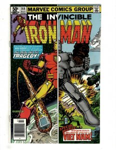 10 Iron Man Marvel Comics # 143 144 145 146 147 148 149 150 151 153 Stark J451