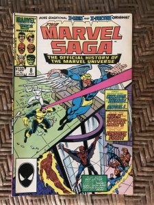 The Marvel Saga The Official History of the Marvel Universe #8 (1986)