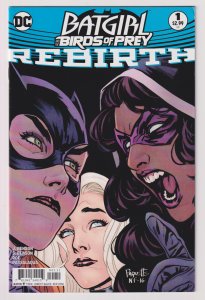 DC Comics! Batgirl and the Birds of Prey: Rebirth! Issue #1!