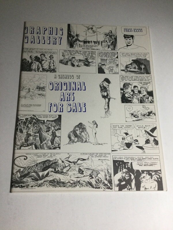 Graphic Gallery 1 Original Art Catalog Nm Near Mint 1973