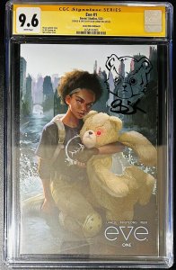 ?? Eve #1 9.6 CGC SS Boom Exclusive Signed And Sketched By Igor Lomov. ?