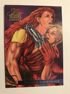 NATHAN DAYSPRING #44 card : Marvel Annual 1995 Flair; NM/M;  base, X-Men