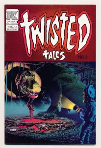 Twisted Tales (1982 Pacific) #3 VF Dinosaur cover