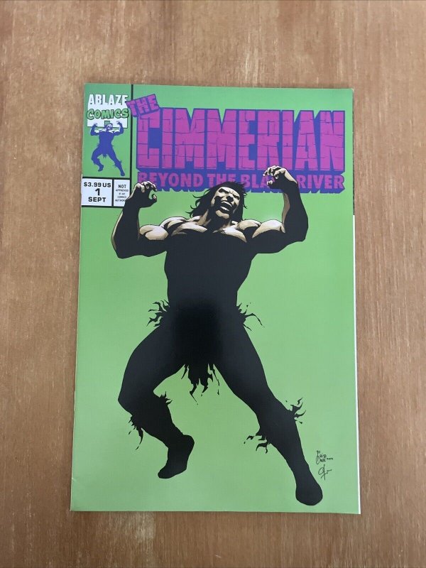 THE CIMMERIAN BEYOND THE BLACK RIVER #1 COMIC HULK  377 HOMAGE VARIANT NM UNREAD