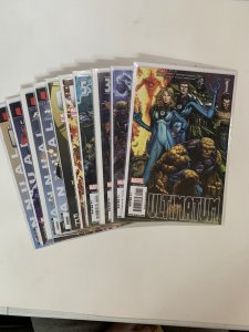 Ultimatum 1-5 Plus One Shot March on ultimatum nm Marvel 