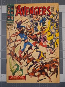 The Avengers #44 ?Partial origin of BlackWidow ?-Death Of Red Guardian Sep1967