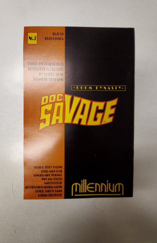 Doc Savage: Doom Dynasty #2 (1991) NM Millennium Comic Book J698