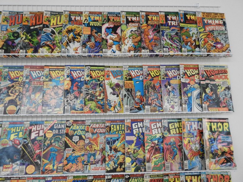 Huge Lot 190+ Low Grade Mostly Bronze Comics W/ Hulk, Thor, +More see desc