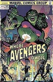 Avengers #37 Rodriguez Where Avengers Dwell Horror Var Marvel Comics Comic Book