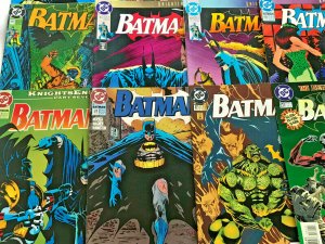 BATMAN#442-532 VF-NM LOT 1990 (24 BOOKS) BATMAN DC COMICS 