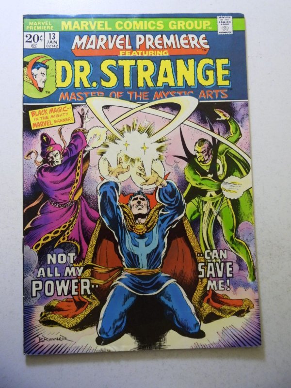 Marvel Premiere #13 (1974) FN Condition