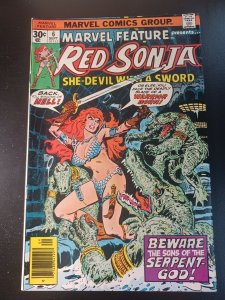 Marvel Feature #6 FN Red Sonja Marvel Comics c213