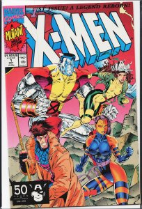 X-Men #1 Colossus and Gambit Cover (1991) X-Men [Key Issue]