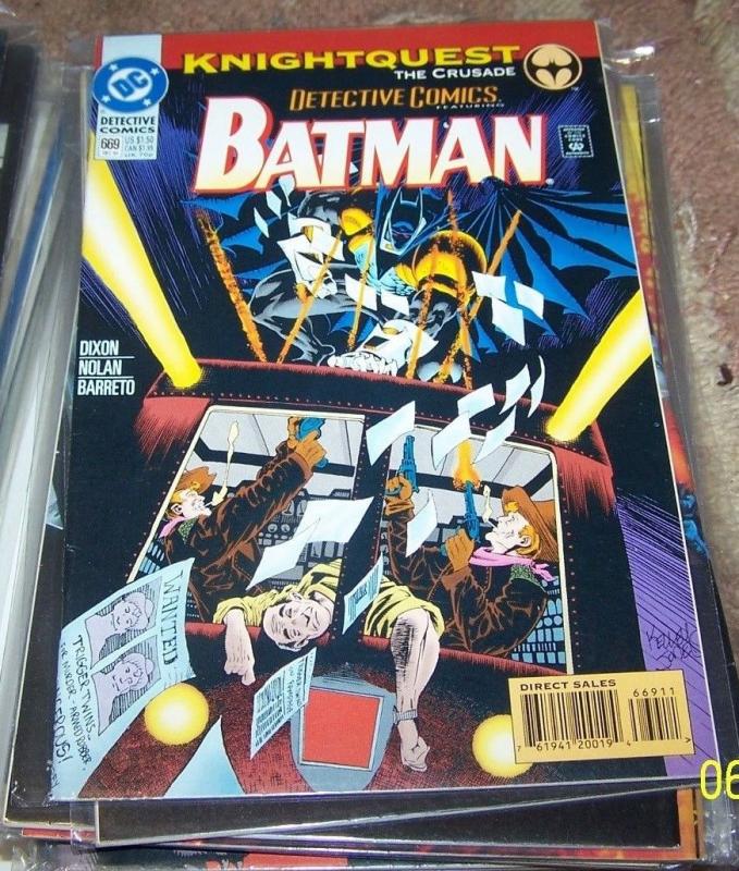 DETECTIVE COMICS  # 669 BATMAN 1993   dc -KNIGHTQUEST AZRAEL ROBIN  DC