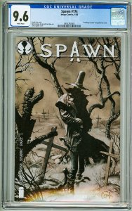 Spawn #174 (2008) CGC 9.6! Gunslinger Spanw misspelled on cover