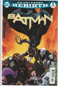 Batman # 1 Tim Sale Variant Cover 2016 Series [H6]