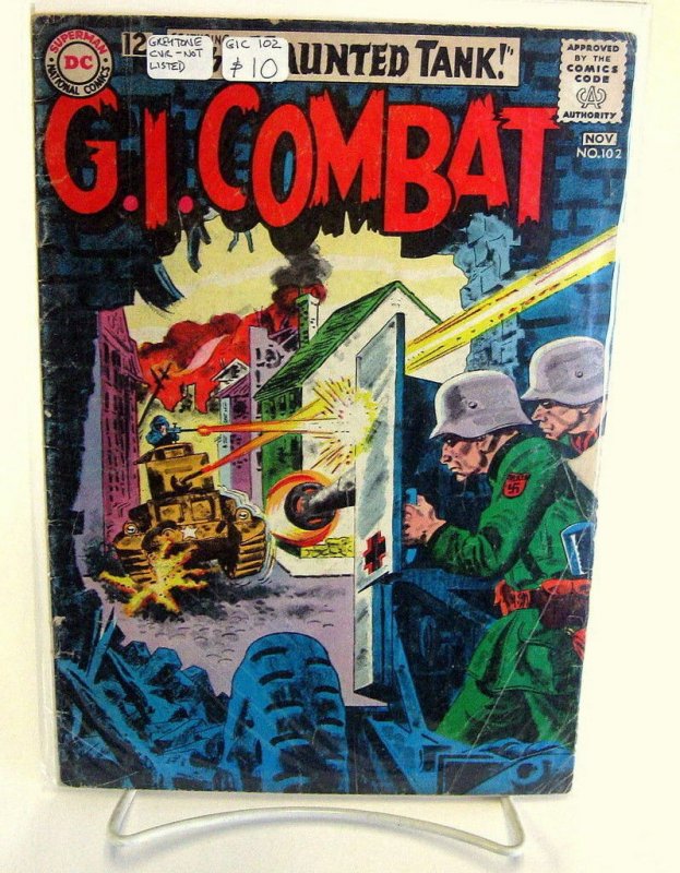 *G.I. Combat Grey Tone Cover LOT! #97, 102, 113! (DC, 3 Books) 20% OFF