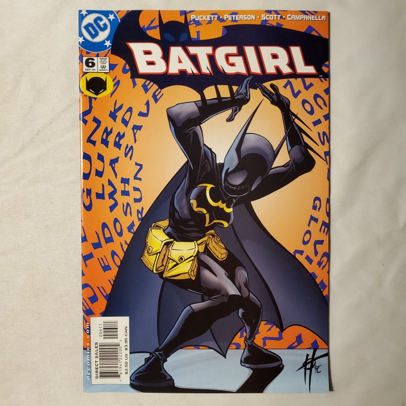 Batgirl 6 Very Fine/Near Mint Cover by Damion Scott