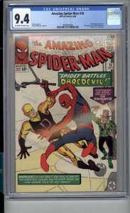 The Amazing Spider-Man #16 (1964) CGC 9.4