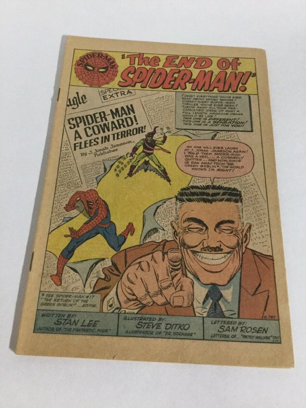 Amazing Spider-Man 18 Coverless First Appearance Of Ned Leeds Marvel Silver Age