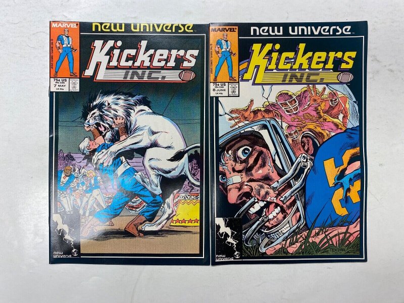 4 Kickers, Inc. MARVEL comic books #5 6 7 8 21 KM22