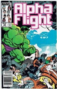 Alpha Flight #29 (1983 v1) Mike Mignola Hulk VF