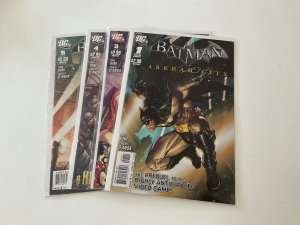 Batman Arkham City 1 3 4 5 Lot Run Set Near Mint Nm Dc Comics