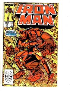 10 Iron Man Marvel Comic Books # 233 234 235 236 237 238 239 240 241 242 CR41