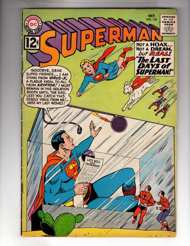 Superman #156 (1962)   / ID#1Q