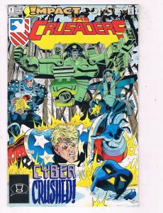 The Crusaders #7 VF/NM Impact Comics Modern Age Comic Book Nov 1992 DE47 AD33