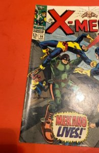 The X-Men #36 (1967) Mekano lives