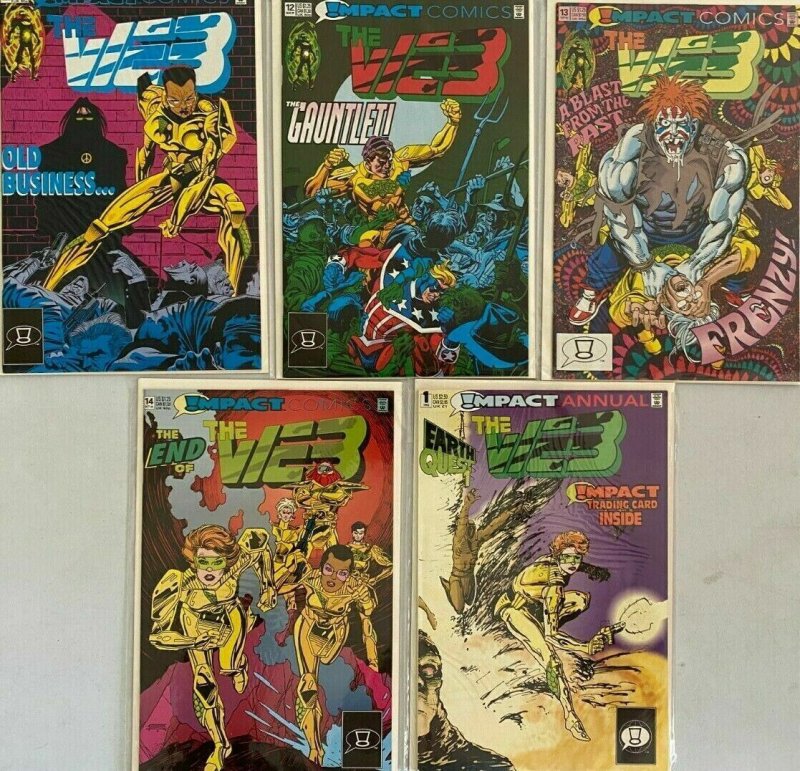 The web set:#1-14+Annual 8.5 VF+ (1991-92)