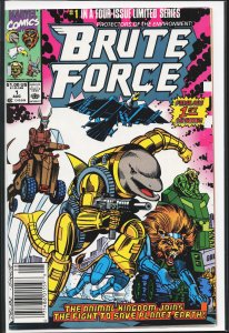 Brute Force #1 (1990) Brute Force [Key Issue]