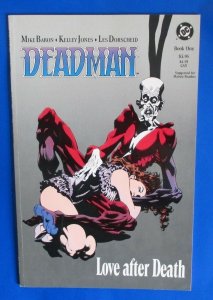 1989 DEADMAN: BOOK ONE by Mike Baron NM- SC DC Graphic Novel