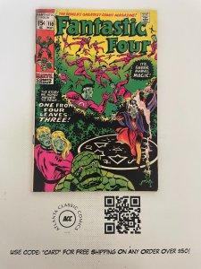 Fantastic Four # 110 VG Marvel Comic Book Thing Human Torch Dr. Doom 2 J224