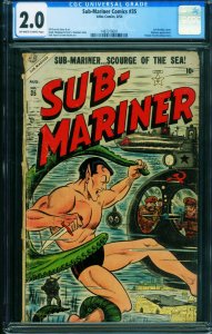 Sub-Mariner #35 CGC 2.0-1954-Atlas Superhero-Marvel 1487316001