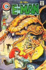 E-Man (1st series) #7 VG ; Charlton | low grade comic John Byrne ROG 2000