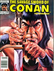 Savage Sword of Conan #139 Marvel Comics 1987 VF