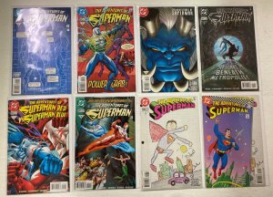 Superman comic lot #501-549 48 diff 8.0 VF missing #s 522,529,542 (1993-97)