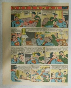 Superman Sunday Page #1040 by Wayne Boring from 10/4/1959 Tabloid Page Size