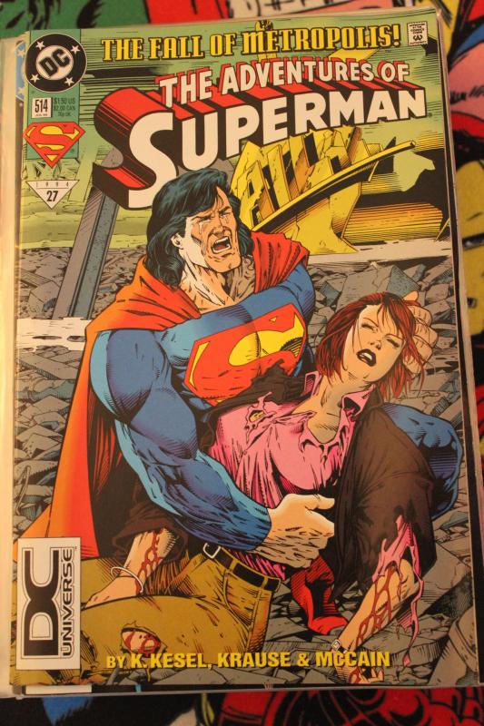 Adventures of Superman 514 NM 2nd Print