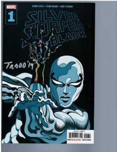 Silver Surfer: Black #1 (2019) NM - Signature with COA