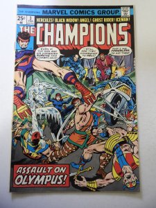 The Champions #3 (1976) FN+ Condition MVS Intact