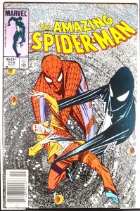 AMAZING SPIDER-MAN #258 VF/NM 1st Appearance Bombastic Bag-Man 1984 Marvel 